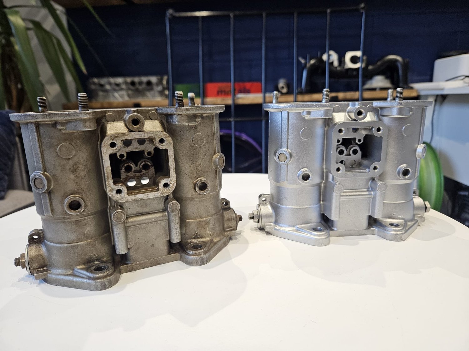 Blast cleaning restoration project 5